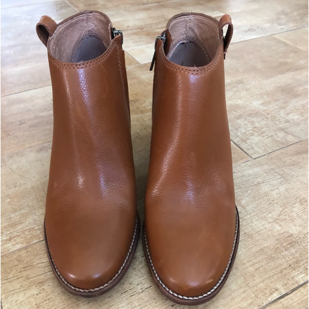 Madewell The Billie Boot in leather, English saddle (brown), size 8 - Picture 2 of 10
